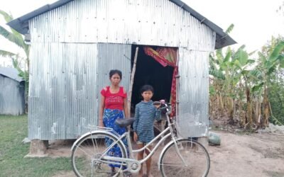 Case study for the children with bike